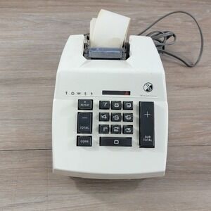 Sears Roebuck Electric Calculator Model 603 58210 Vintage Calculator With Paper